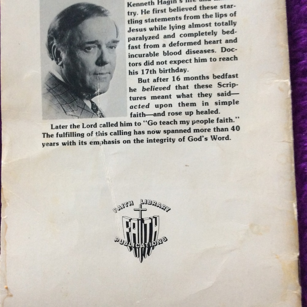 Demons & how to deal w/them PB book 70s vintage Kenneth Hagin - Picture 3 of 5